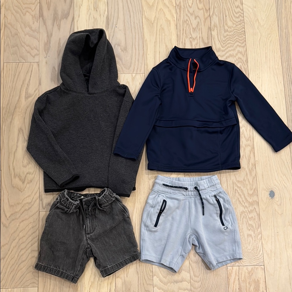 Gap Kids' Boy Hoodie and Activewear Set Size 5T LOT